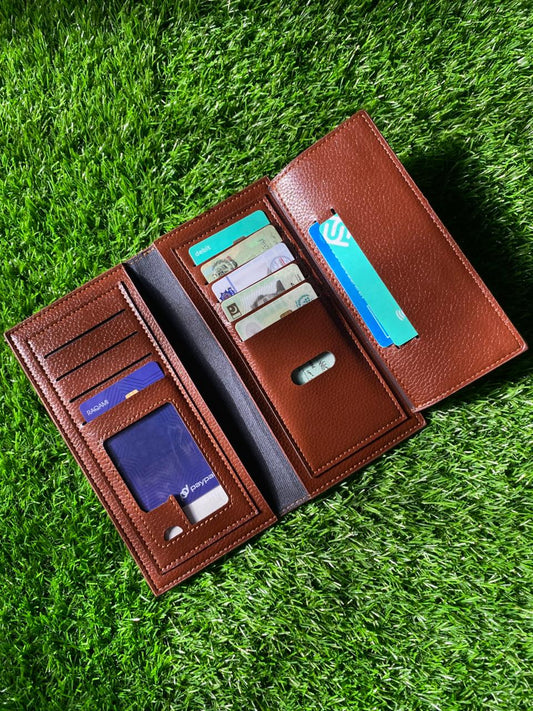 Binfa Premium Leather Long Wallet