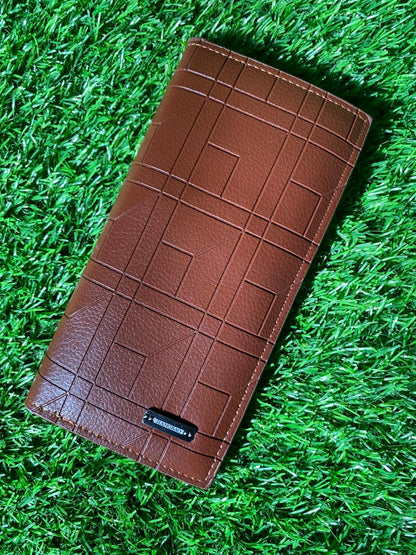 PU Leather Long Wallet For Men