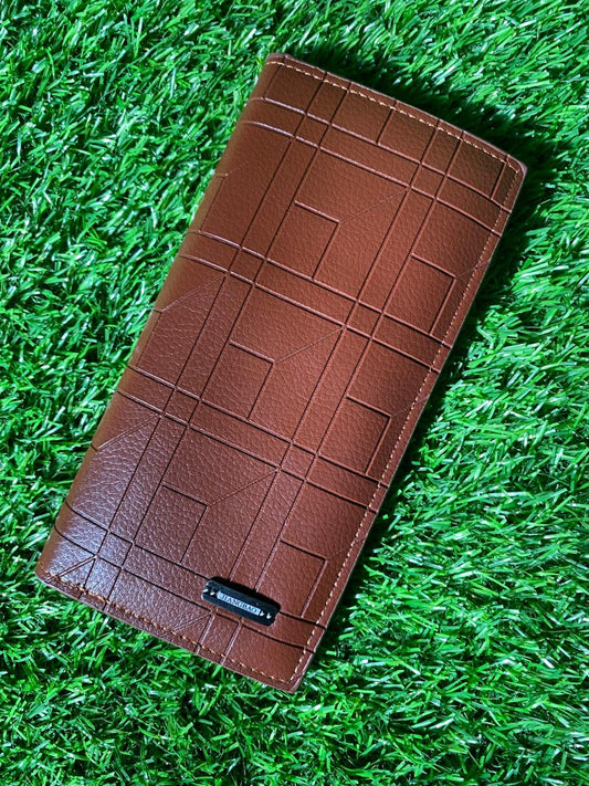 PU Leather Long Wallet For Men