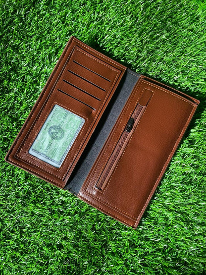 PU Leather Long Wallet For Men