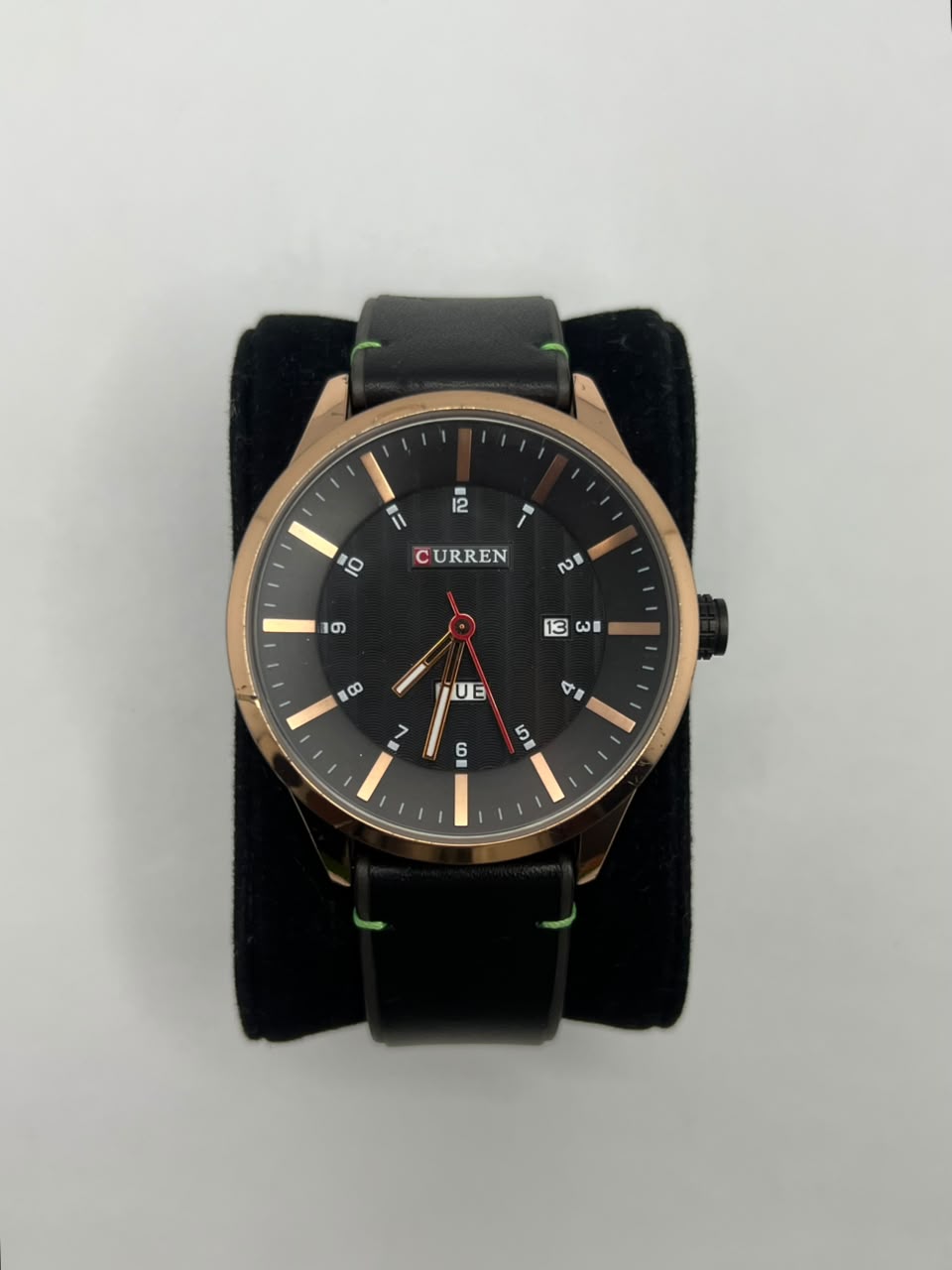 CURREN Classic Luxury Watch – Black Dial