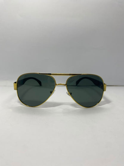 Luxury Gold Aviator Sunglasses – Gold Designer Style