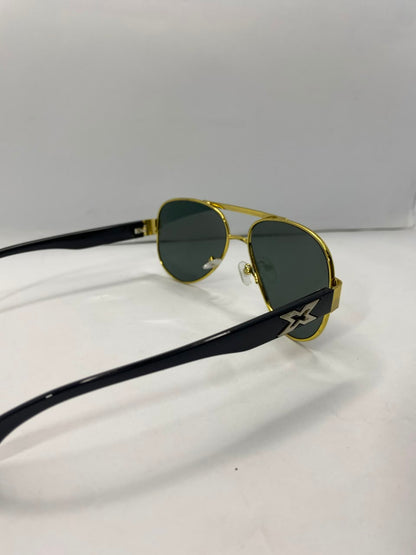 Luxury Gold Aviator Sunglasses – Gold Designer Style