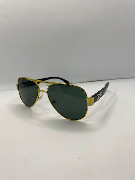 Luxury Gold Aviator Sunglasses – Gold Designer Style